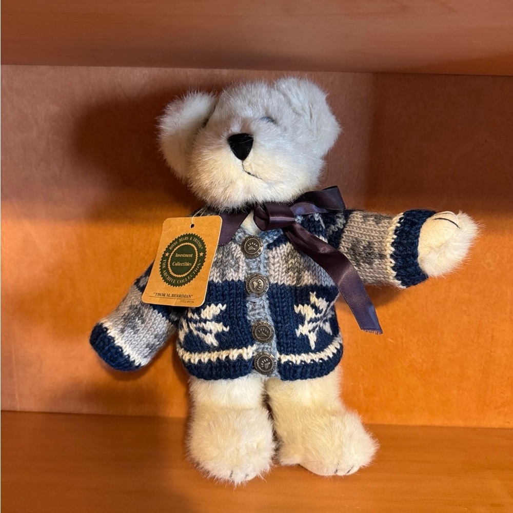 Boyds 12" Plush Bear Thor M. Berriman